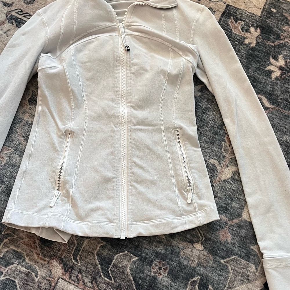 Lululemon Athletica White Ski Jacket